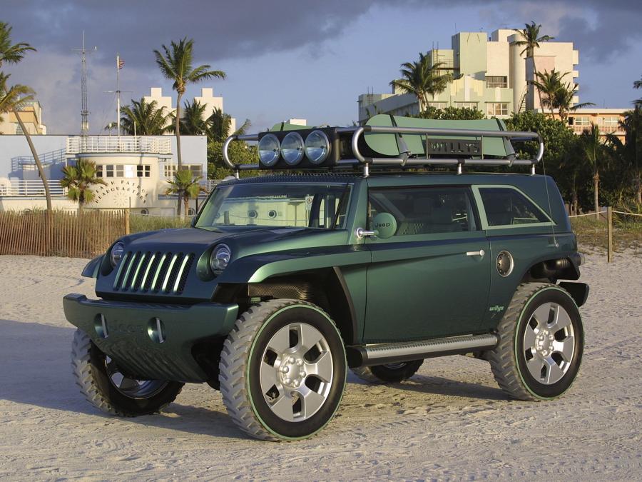  Jeep Willys 2 Concept 2001 года  (фото 18 из 19)